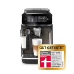 Philips Kaffeevollautomat der Serie 5400 – Espressomaschine für 12 Getränke, schnell reinigendes LatteGo System, intuitives TFT-Display, anpassbare Kaffeeeinstellungen (EP5441/50)