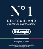 De’Longhi Magnifica Plus - Perfetto Kaffeevollautomat mit LatteCrema-Milchaufschäumer, 18 One-Touch-Getränke, farbiges Touch-Display, Silber Schwarz (ECAM322.70.SB)