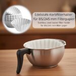 Saro Kaffeemaschine Inkl. Edelstahl-Isolierpumpkanne – 2,2 L – Brühzeit ca. 5–6 Min – Trockenlaufschutz – 2,069 kW – Modell THERMO 24