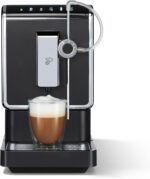 Tchibo Kaffeevollautomat Esperto Pro mit One Touch Funktion für Caffè Crema, Espresso und Milchspezialitäten, Anthrazit - INKLUSIVE Kaffeeprobierset GRATIS
