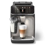 Philips Kaffeevollautomat der Serie 5400 – Espressomaschine für 12 Getränke, schnell reinigendes LatteGo System, intuitives TFT-Display, anpassbare Kaffeeeinstellungen (EP5441/50)