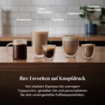 De'Longhi Siebträgermaschine La Specialista Arte EC9155.MB, Espressomaschine mit Mahlwerk, 8 Mahlgrade, 15 Bar, 3 Temperaturen, Milchschaumdüse, 1550W, 1,7L Tank, Edelstahl/Schwarz inkl. Barista-Kit