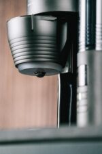 Melitta AromaFresh X – Filterkaffeemaschine mit integriertem Mahlwerk, Glaskanne und Timer-Funktion, für bis zu 10 Tassen Kaffee, in Schwarz/silber