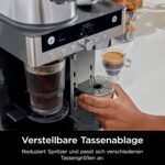 Ninja Prestige 2-in-1 Filterkaffee- und Kapselmaschine mit integriertem Milchaufschäumer, für Latte, Eiskaffee und Flat White, Schwarz CFN802EU